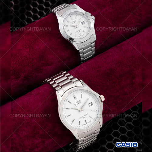 ست ساعت مچی مردانه زنانه Casio مدل W 9022