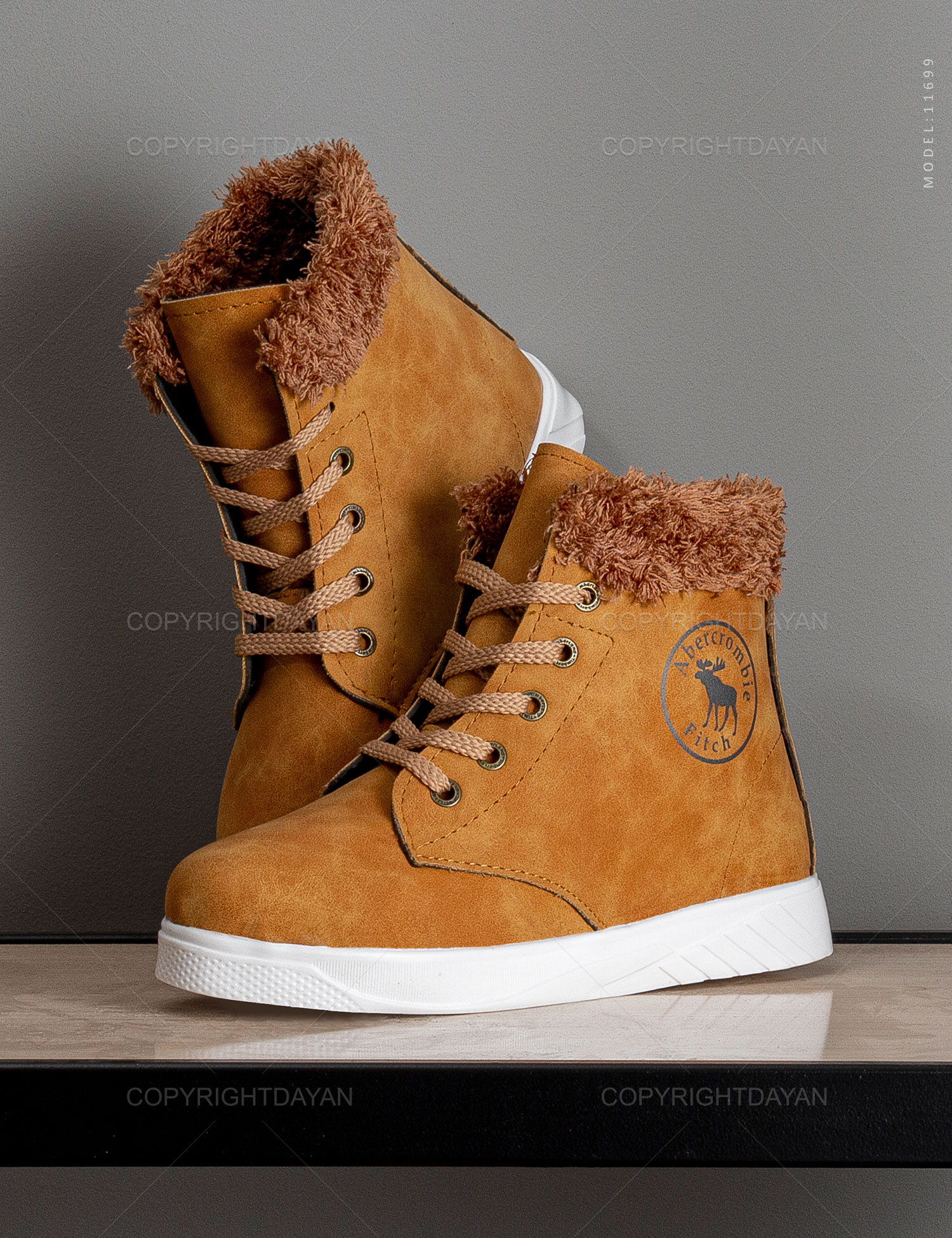 نیم بوت زنانه Abercrombie مدل 11699