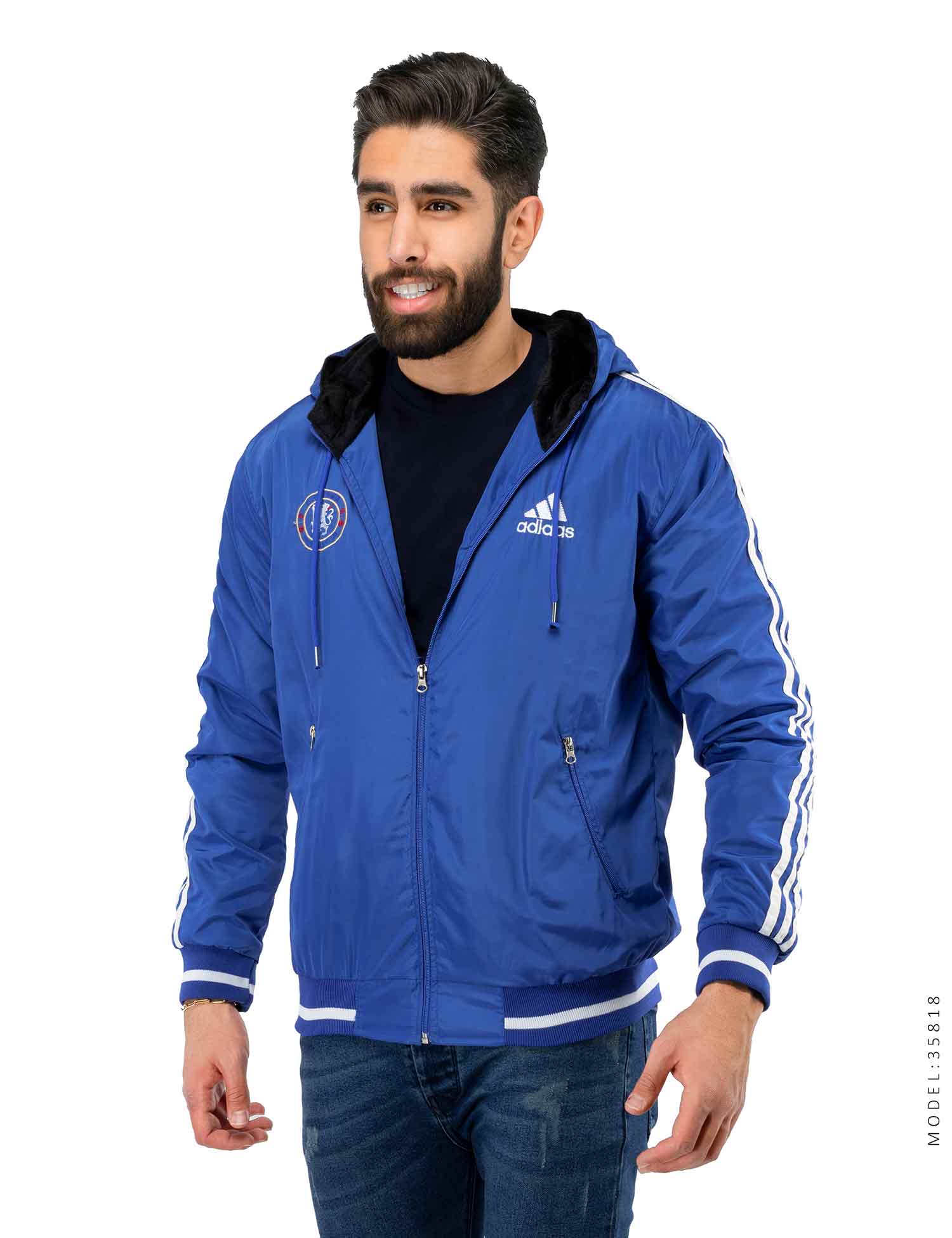 سویشرت کلاهدار مردانه Adidas مدل 35818