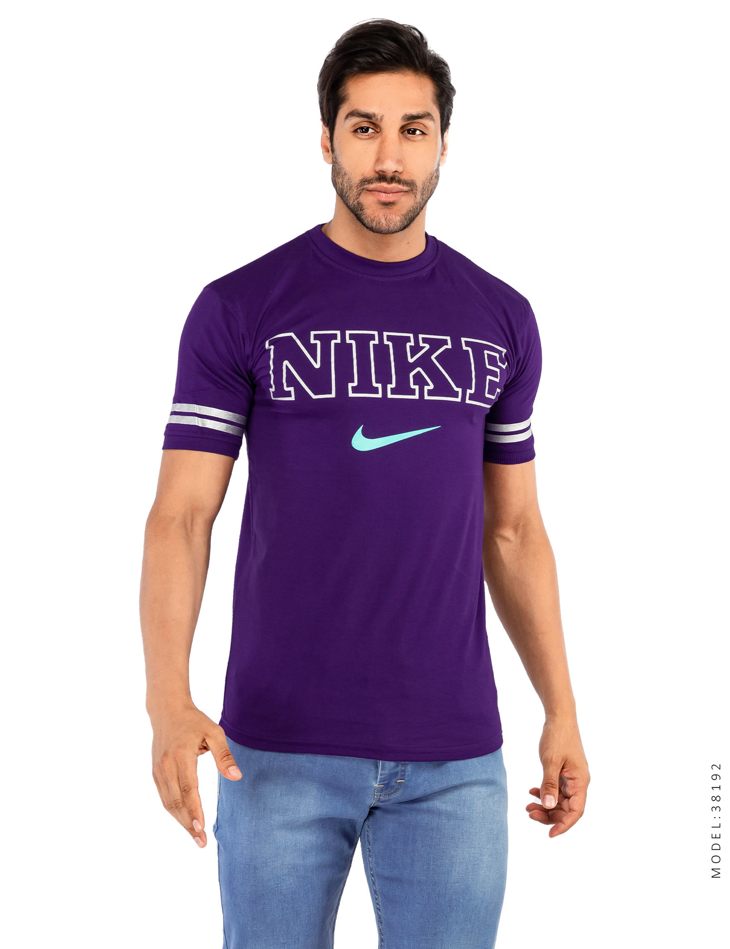 تیشرت مردانه یقه گرد Nike مدل 38192