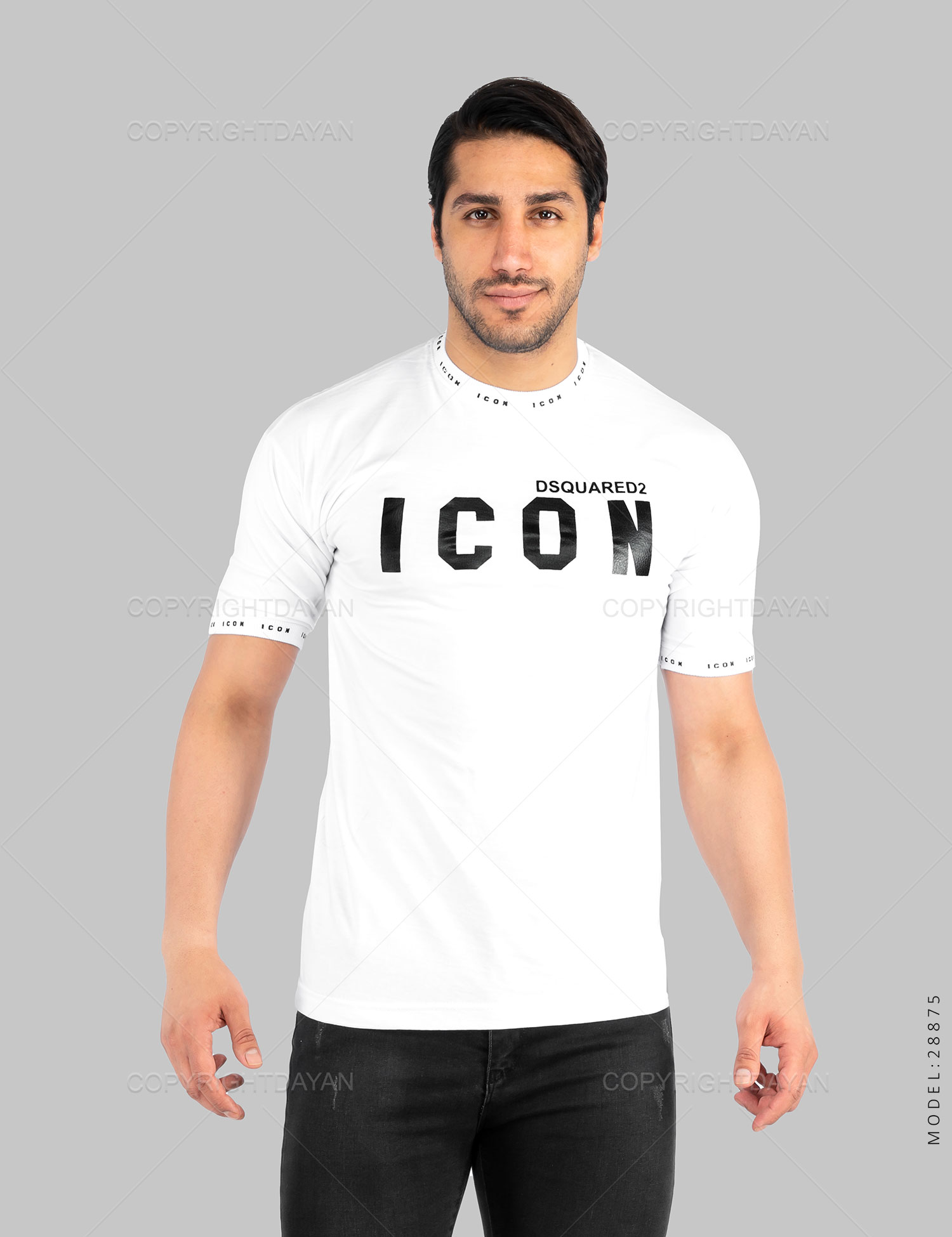 تیشرت مردانه Dsquared مدل 28875