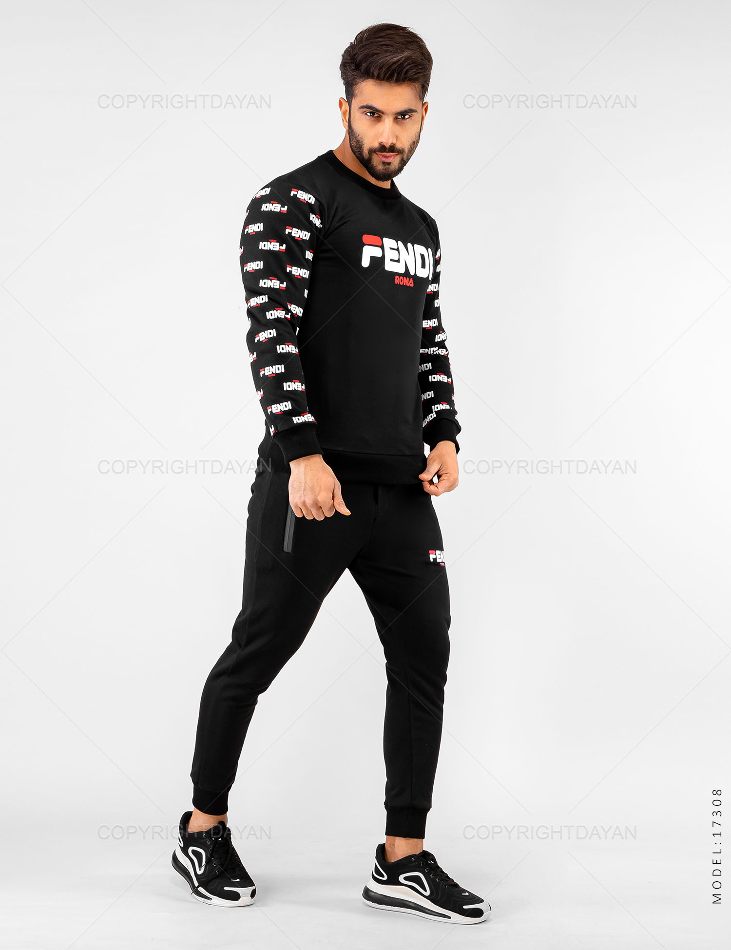 ست بلوز شلوار مردانه Fendi مدل 17308