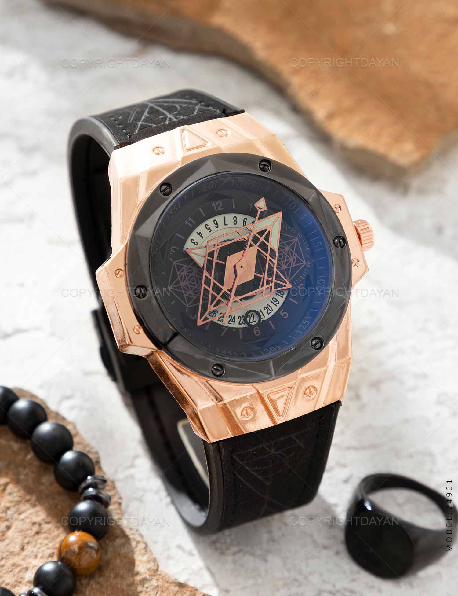 ساعت مچی عقربه ای مردانه Hublot مدل 24931