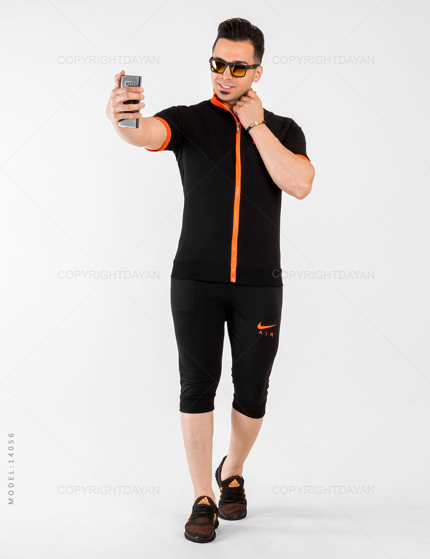 ست سویشرت شلوارک مردانه Nike مدل 14056