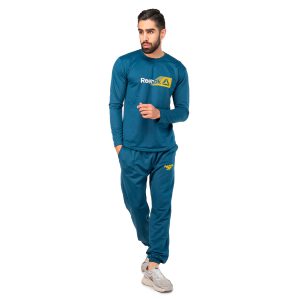 ست بلوز شلوار مردانه Reebok یقه گرد مدل 44740