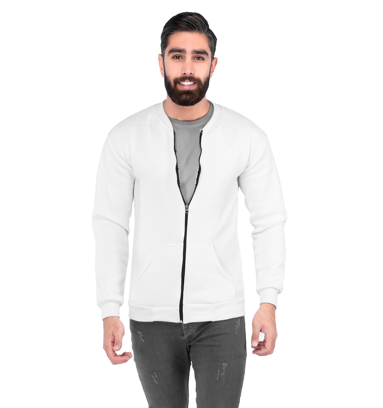 سویشرت زیپ دار مردانه Polo مدل 39568
