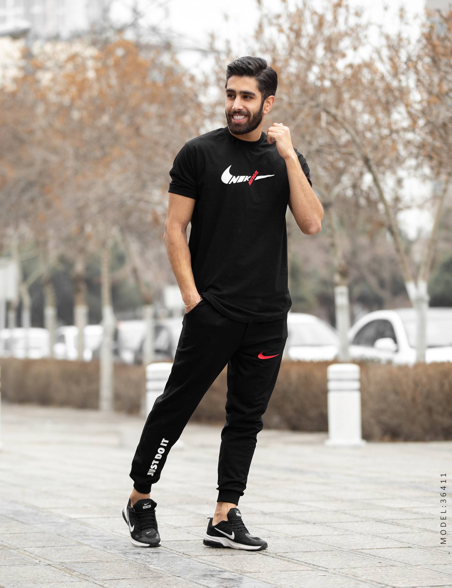 ست تیشرت شلوار مردانه Nike مدل 36411
