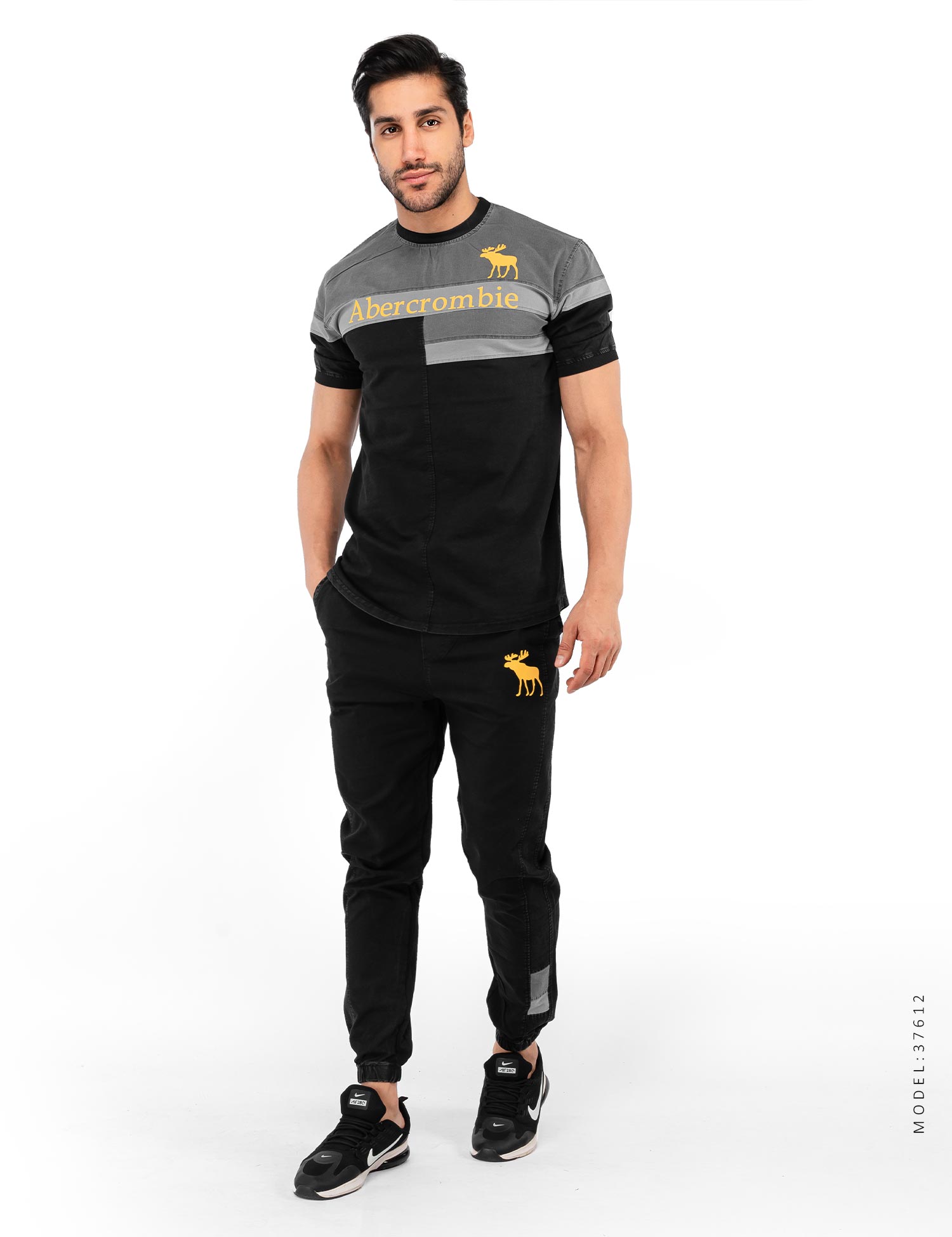 ست تیشرت شلوار اسپرت Abercrombie & Fitch مدل 37612