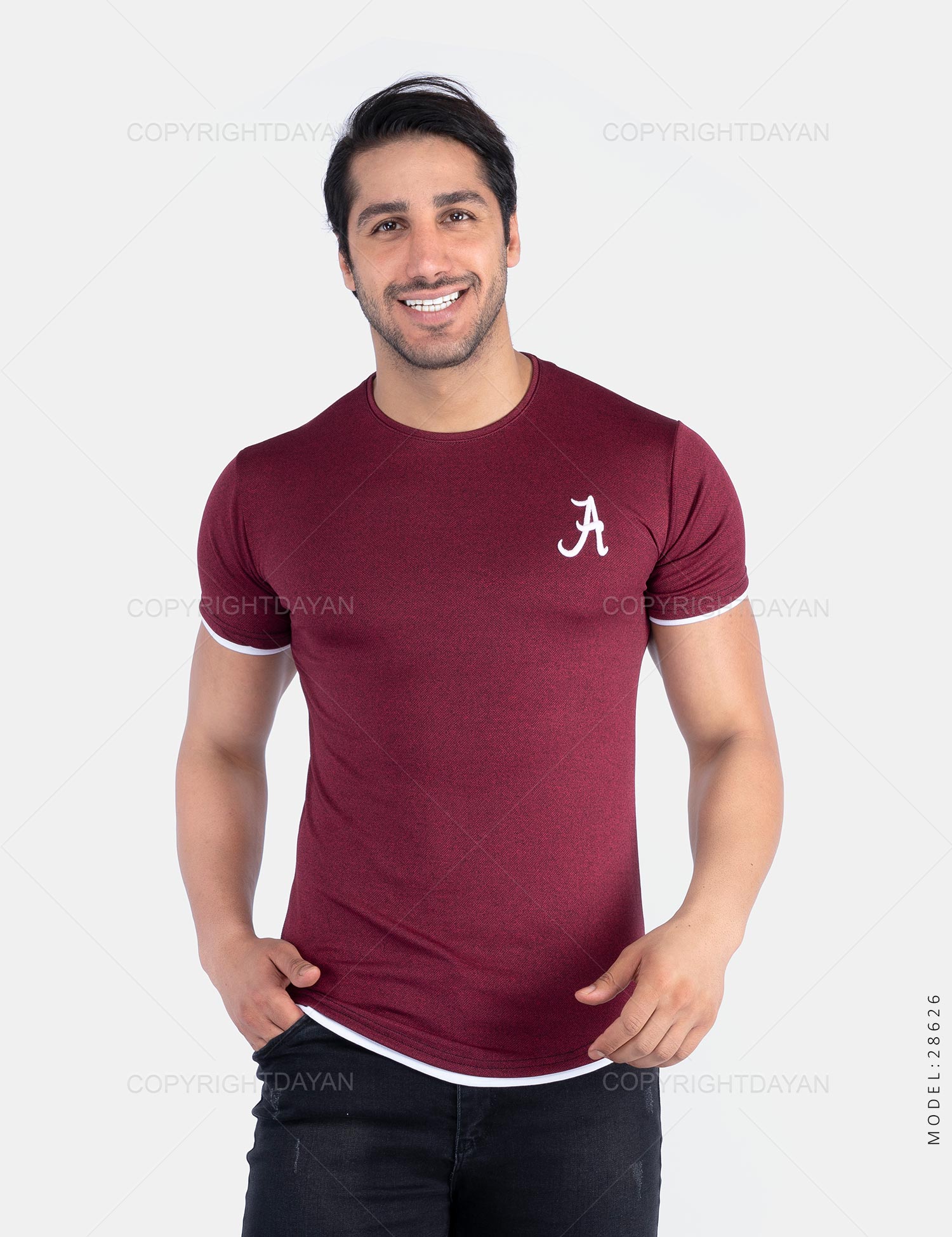 تیشرت مردانه Alvin مدل 28626