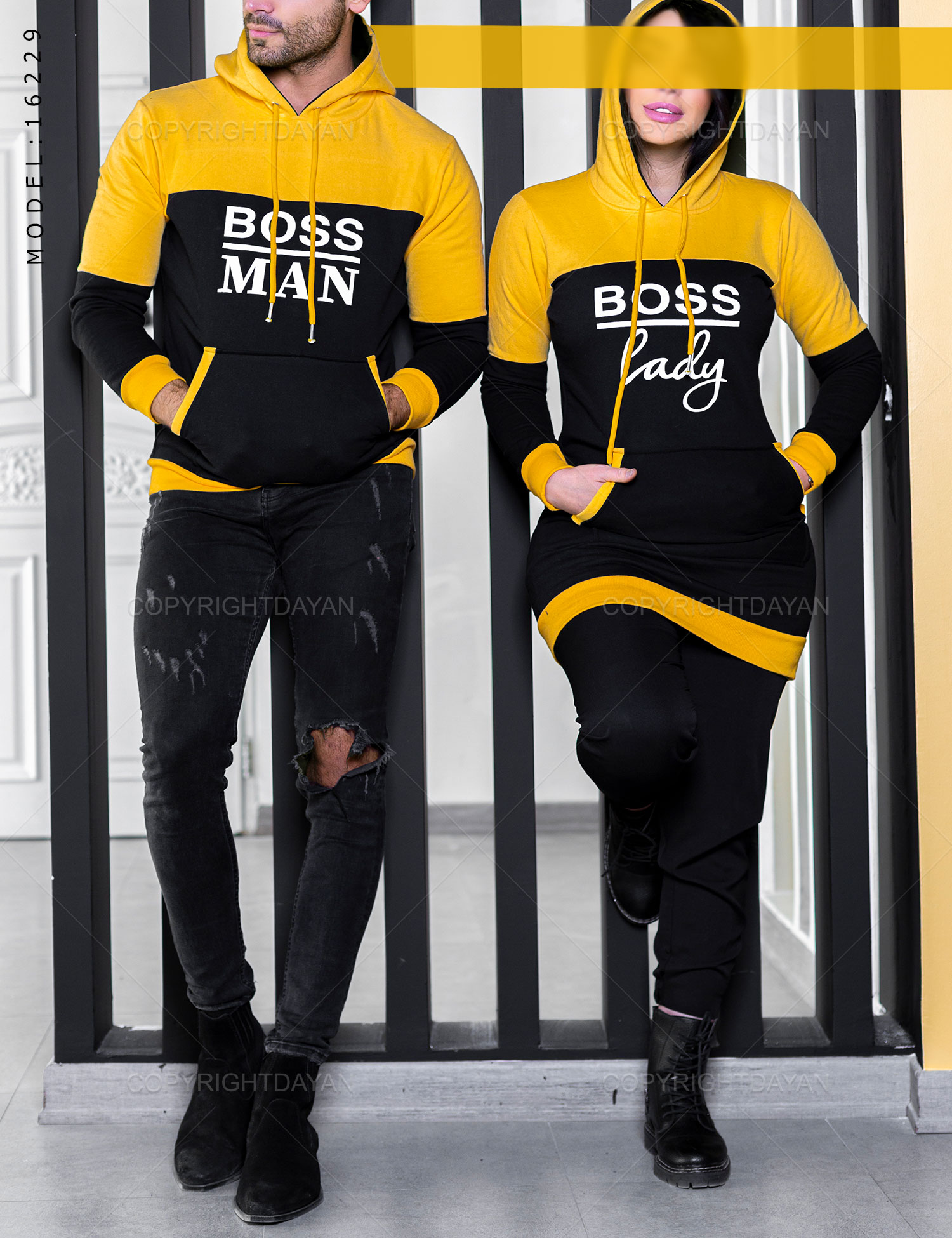 ست دونفره سویشرت Boss مدل 16229