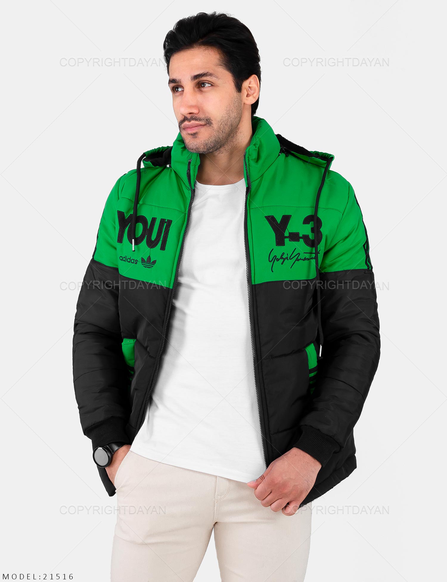 کاپشن مردانه Adidas مدل 21516