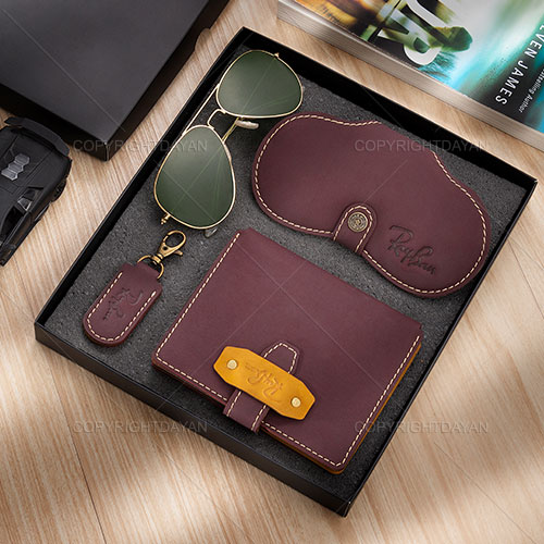 ست چرمی Ray Ban مدل N 9642