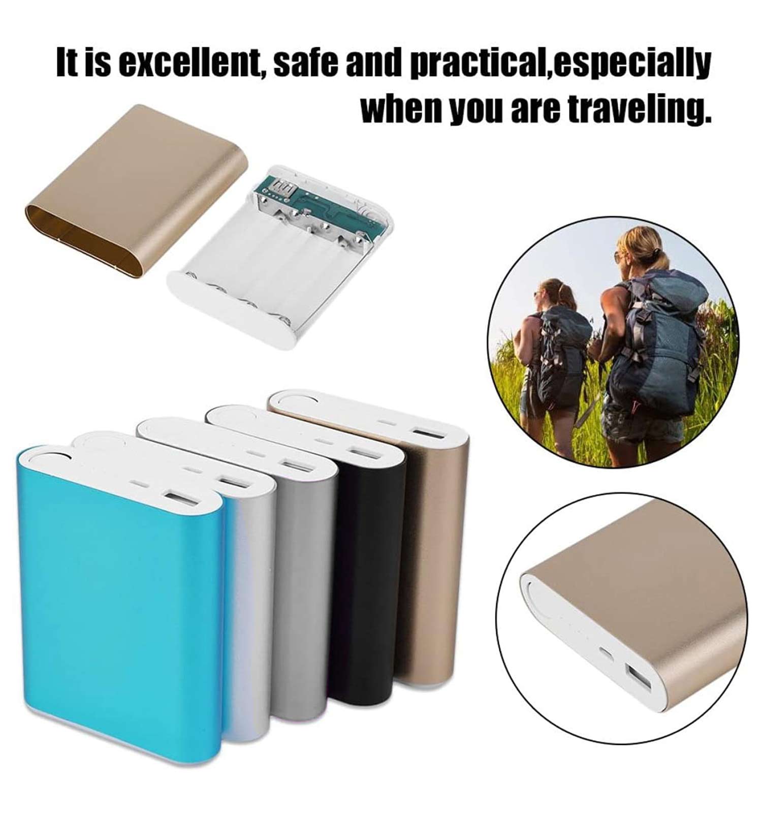 پاور بانک طرح شیائومی ظرفیت 10400 mAh مدل 42267