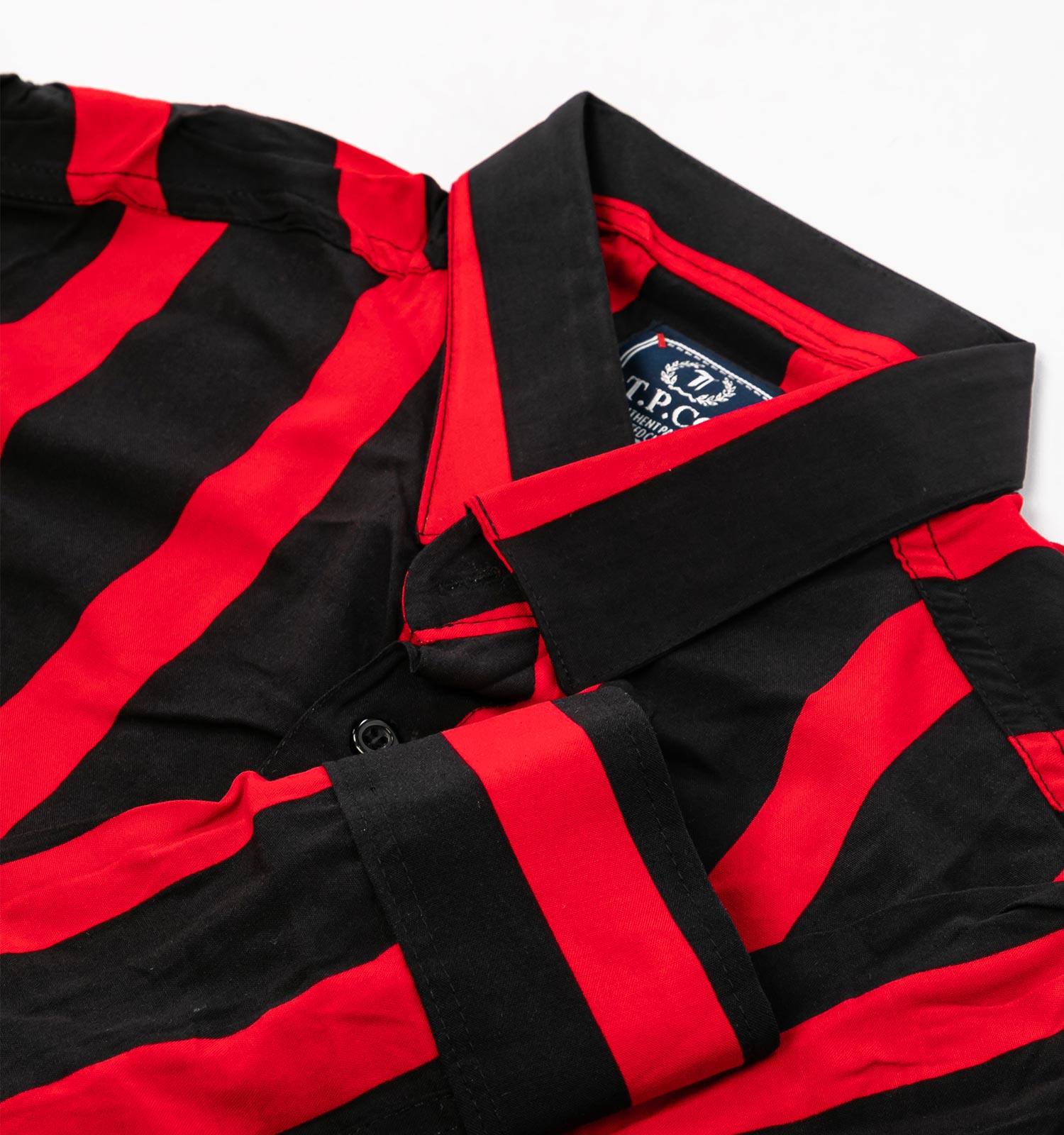 پیراهن مردانه راه راه Polo مدل 36820