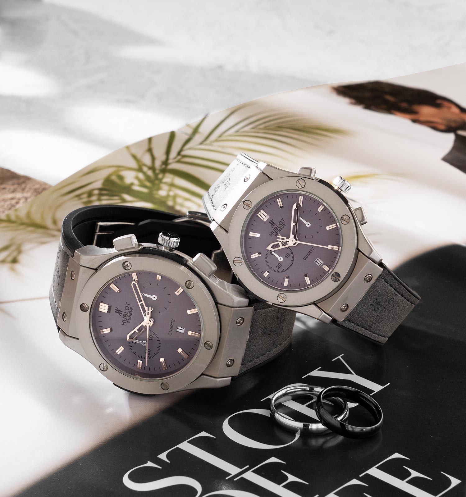 ست ساعت مچی Hublot مدل 45184
