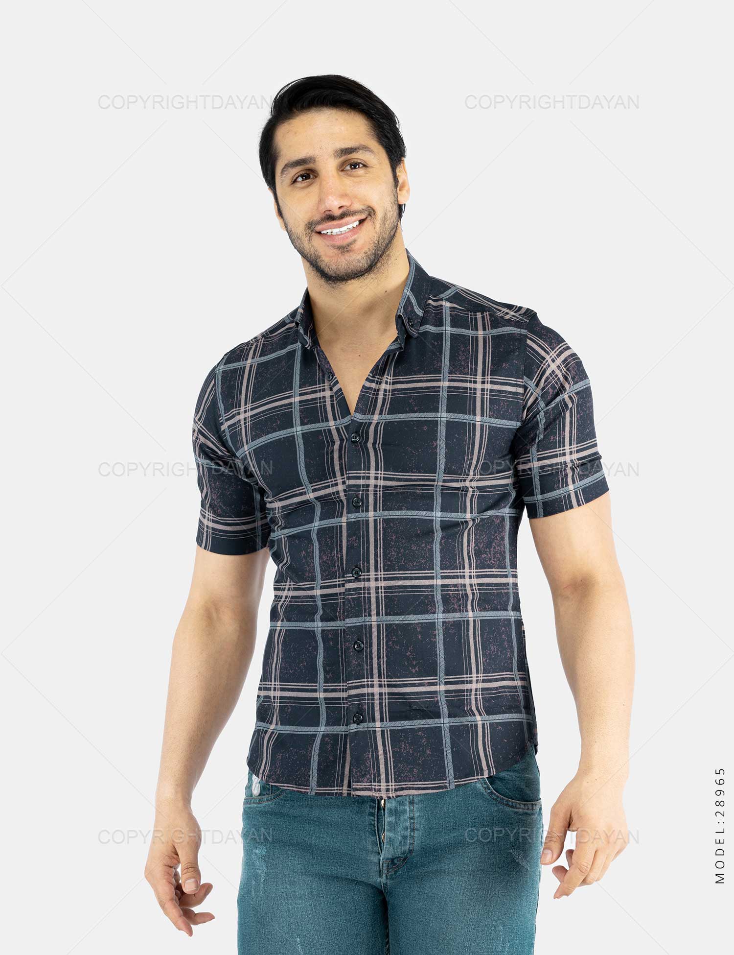 پیراهن مردانه Alvin مدل 28965