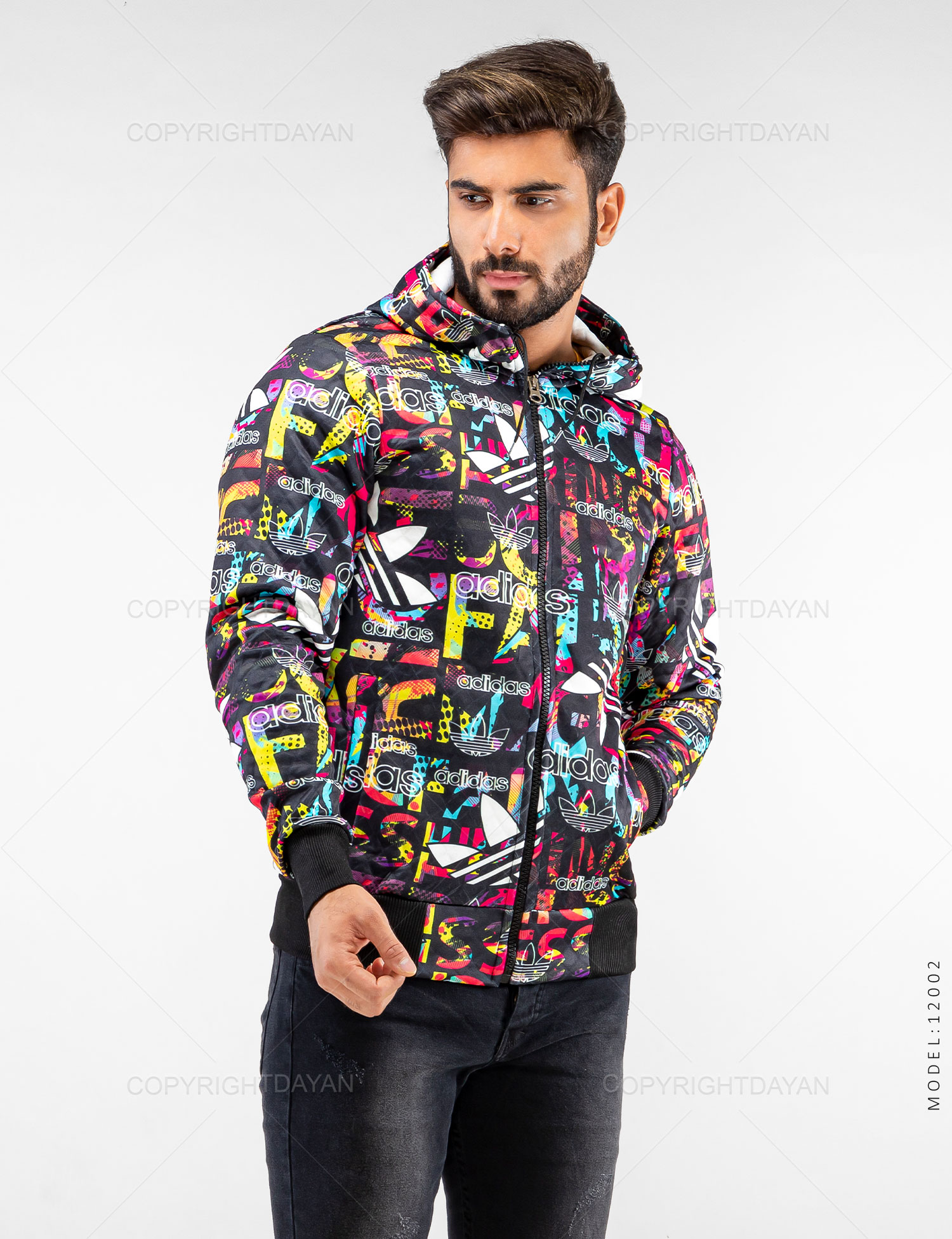 سویشرت مردانه Adidas مدل 12002