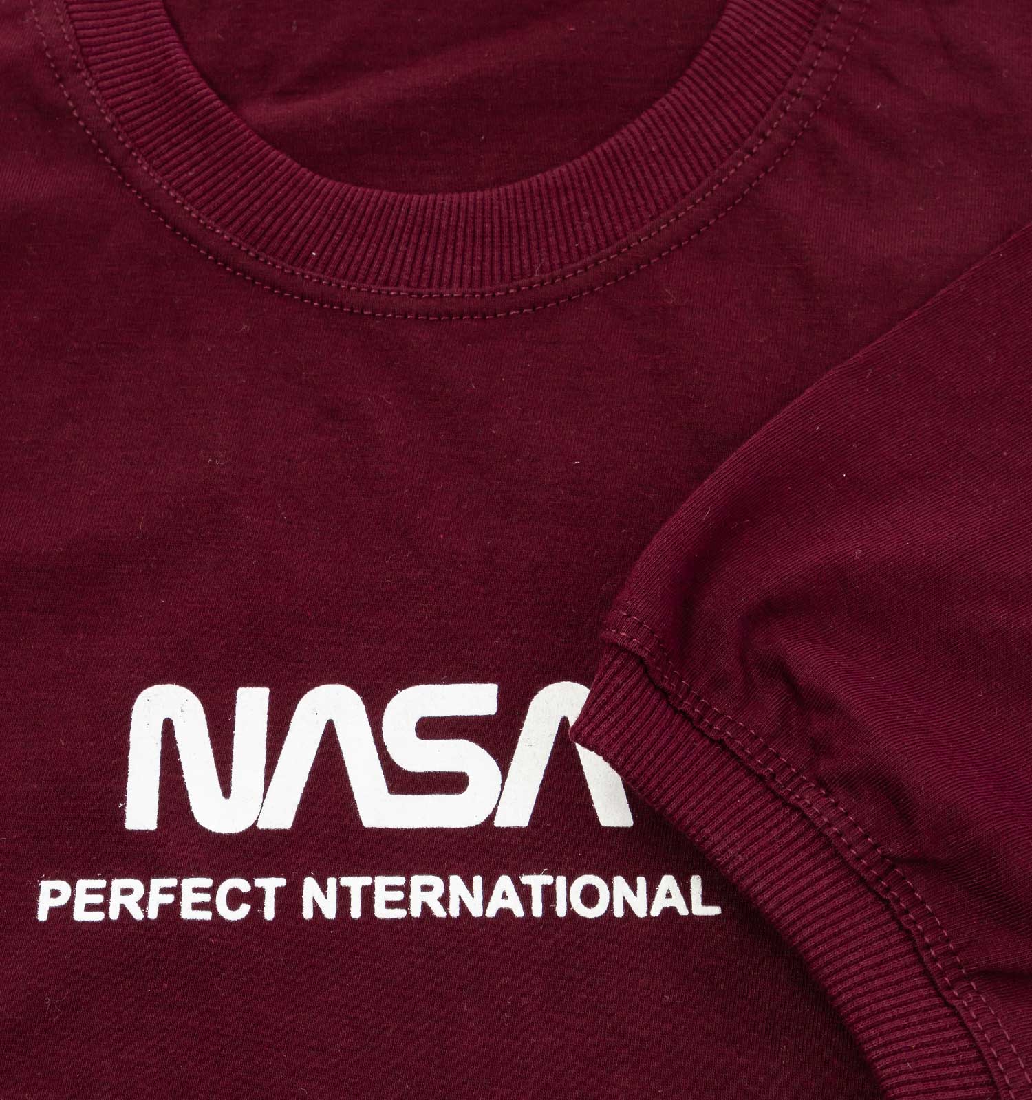 تیشرت مردانه چاپی Nasa مدل 37527