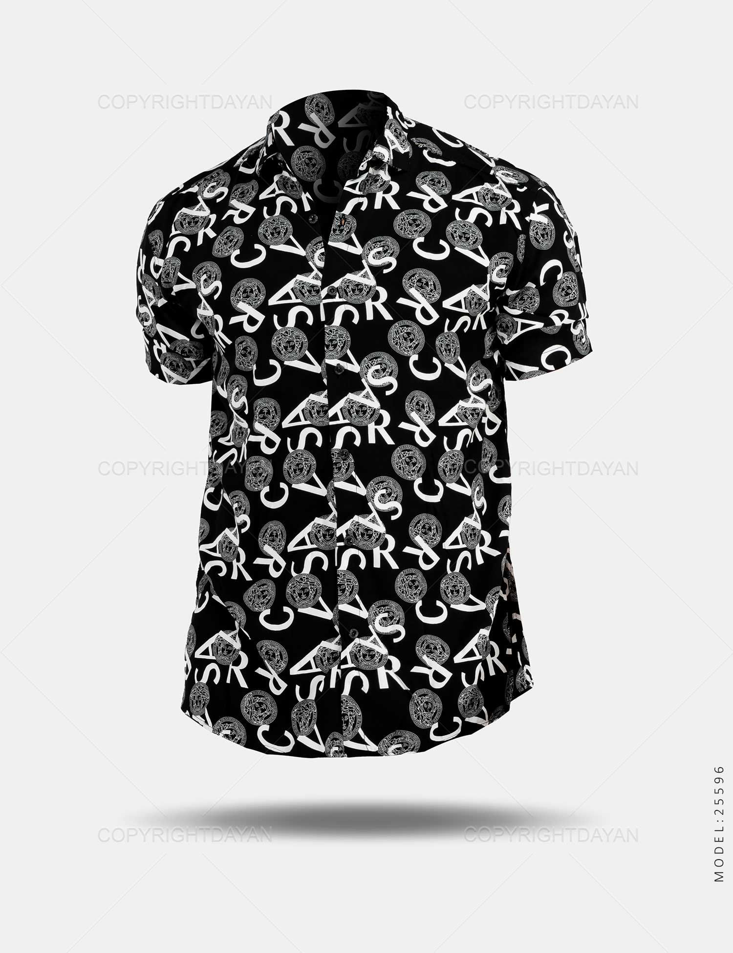 پیراهن مردانه Versace مدل 25596