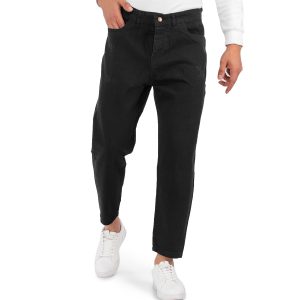 شلوار لی مام استایل مردانه ذغالی اسپرت Zara مدل 40116