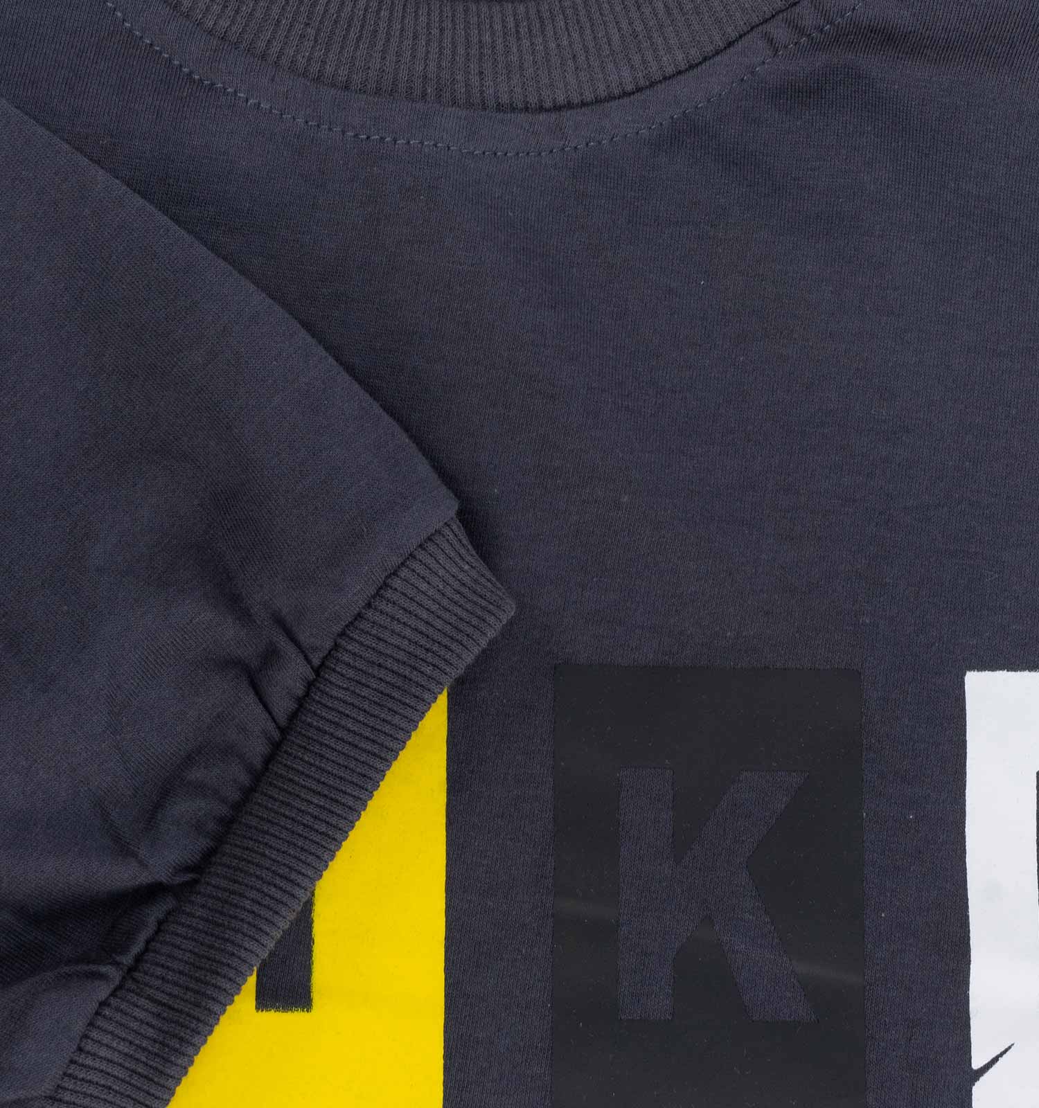 تیشرت Nike یقه گرد مردانه پنبه ساده مدل 44802