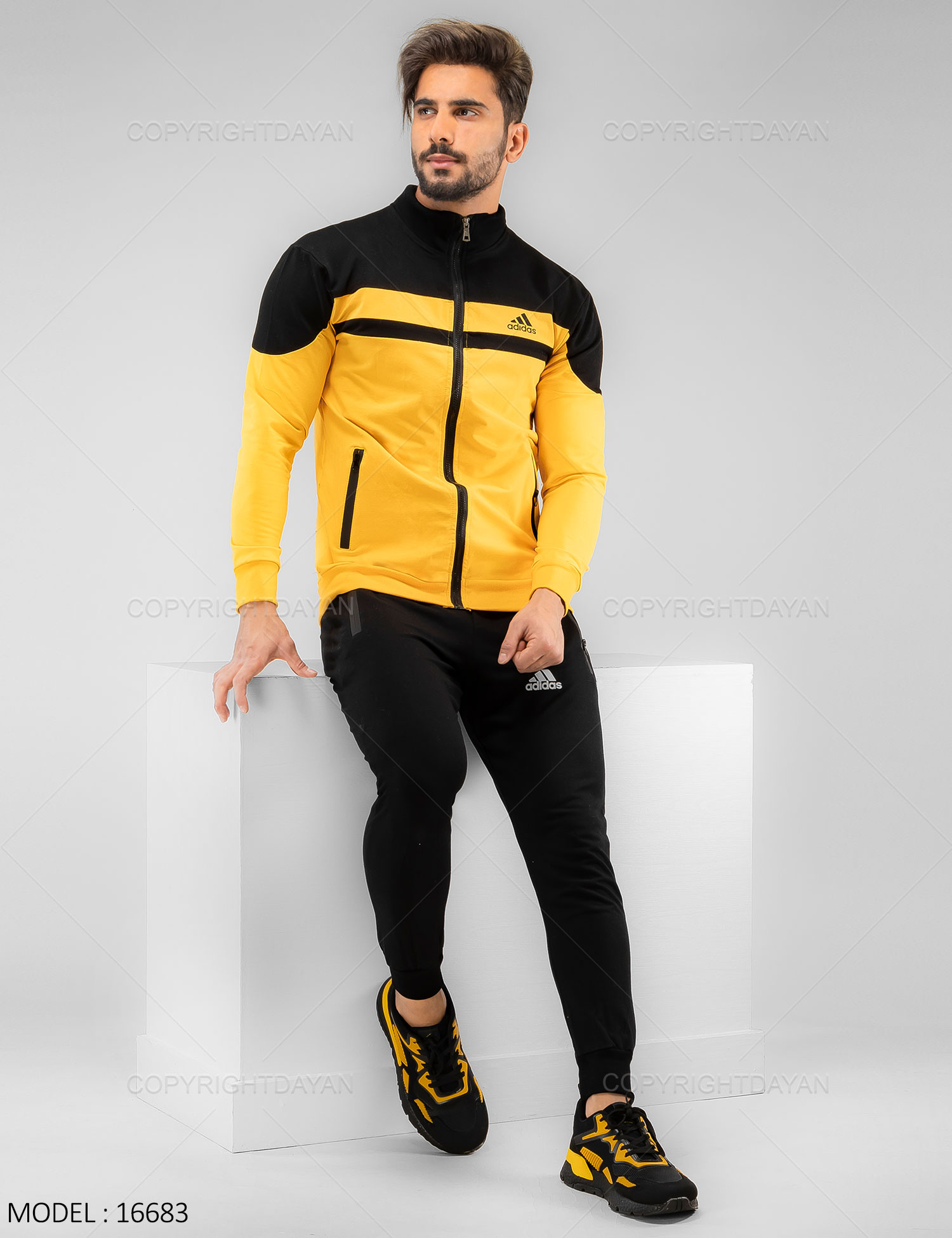 ست سویشرت شلوار مردانه Adidas مدل 16683