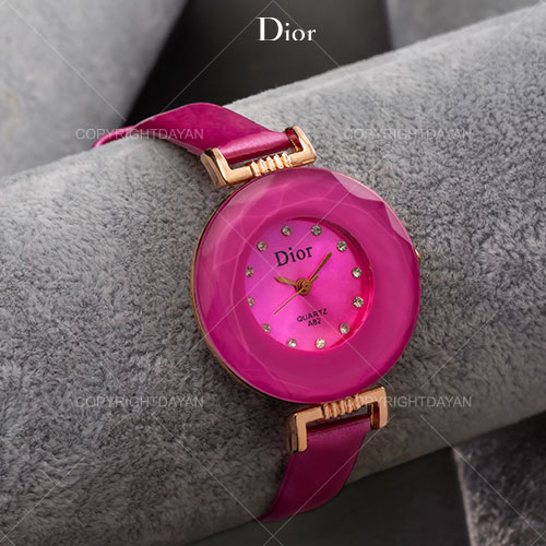 ساعت مچی زنانه Dior مدل W 2642 (صورتی)