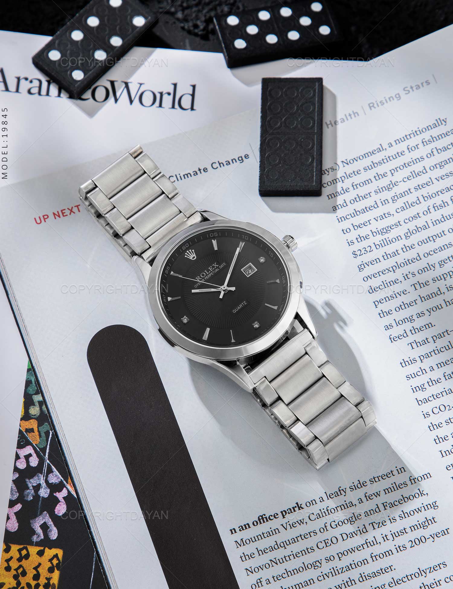 ساعت مچی مردانه Rolex مدل 19845