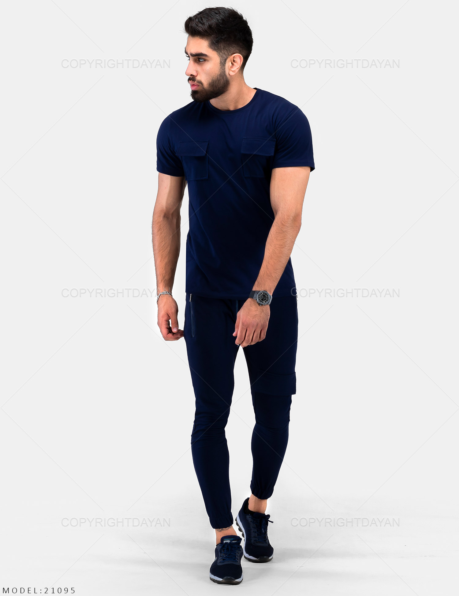 ست تیشرت شلوار مردانه Marlon مدل 21095