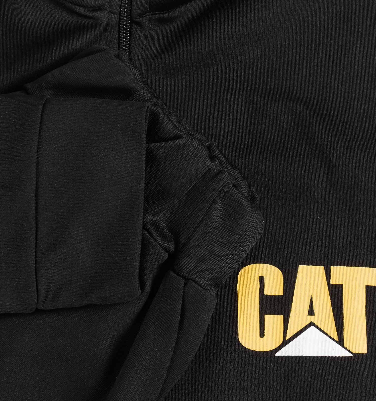 ست سویشرت شلوار مردانه آستین بلند مشکی Cat مدل 42356