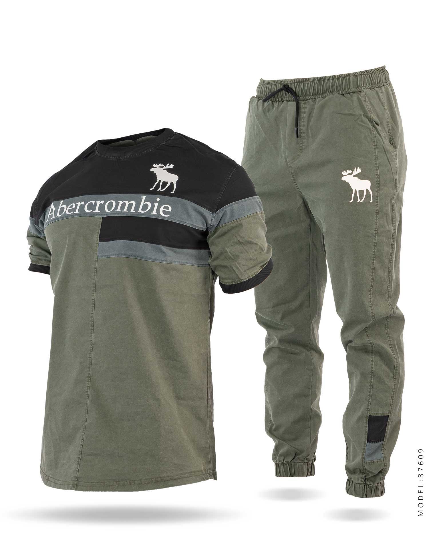 ست تیشرت شلوار اسپرت Abercrombie & Fitch مدل 37609