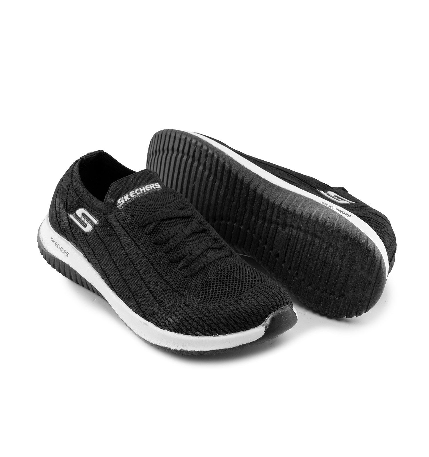 کفش اسپرت Skechers مردانه مشکی بندی مدل 44518