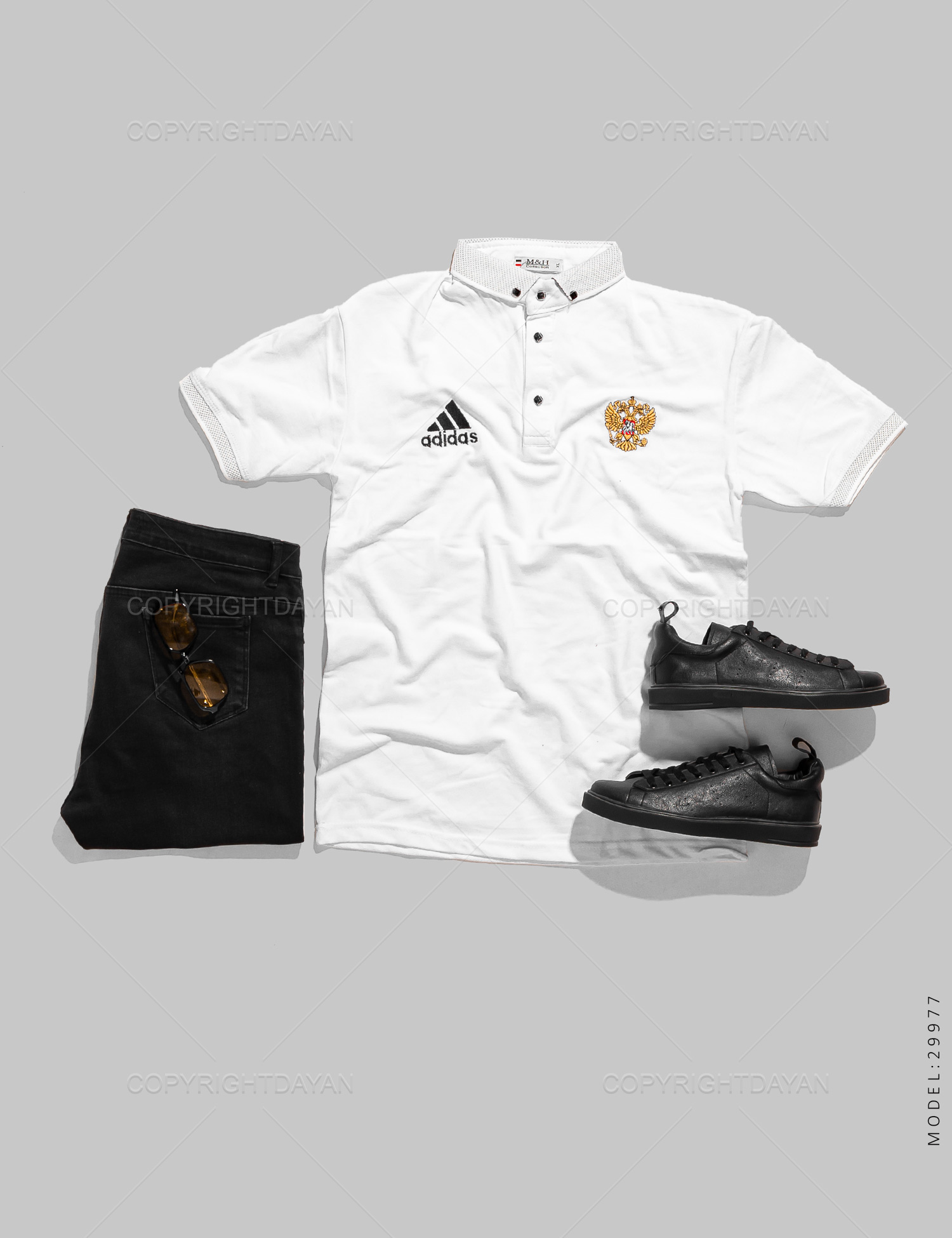 پولوشرت مردانه Adidas مدل 29977