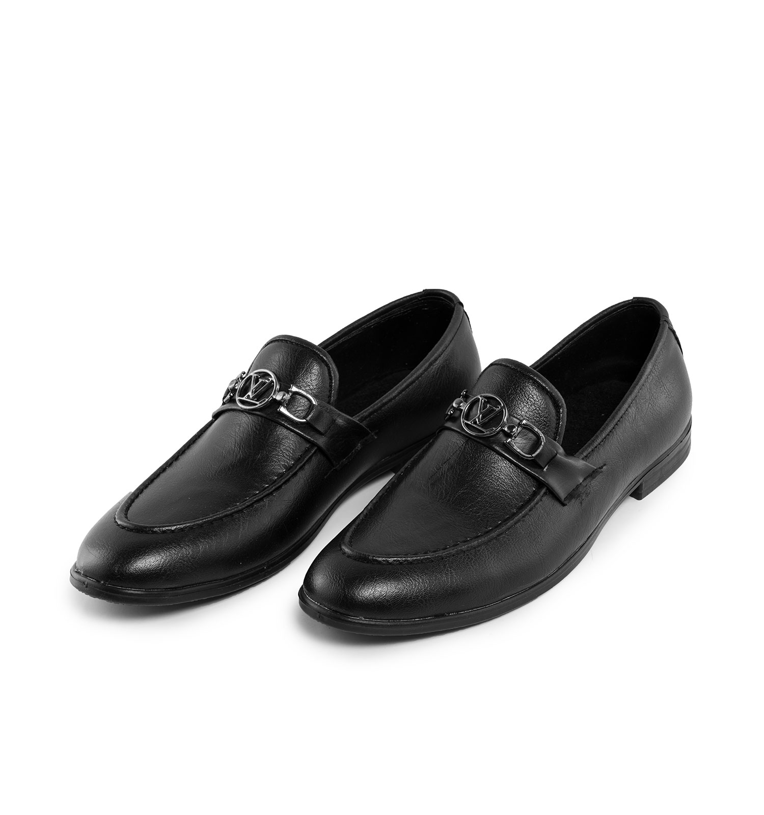کفش کالج مردانه Louis Vuitton چرم مصنوعی مشکی مدل 44234