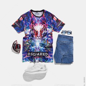تیشرت مردانه Dsquared مدل 26002