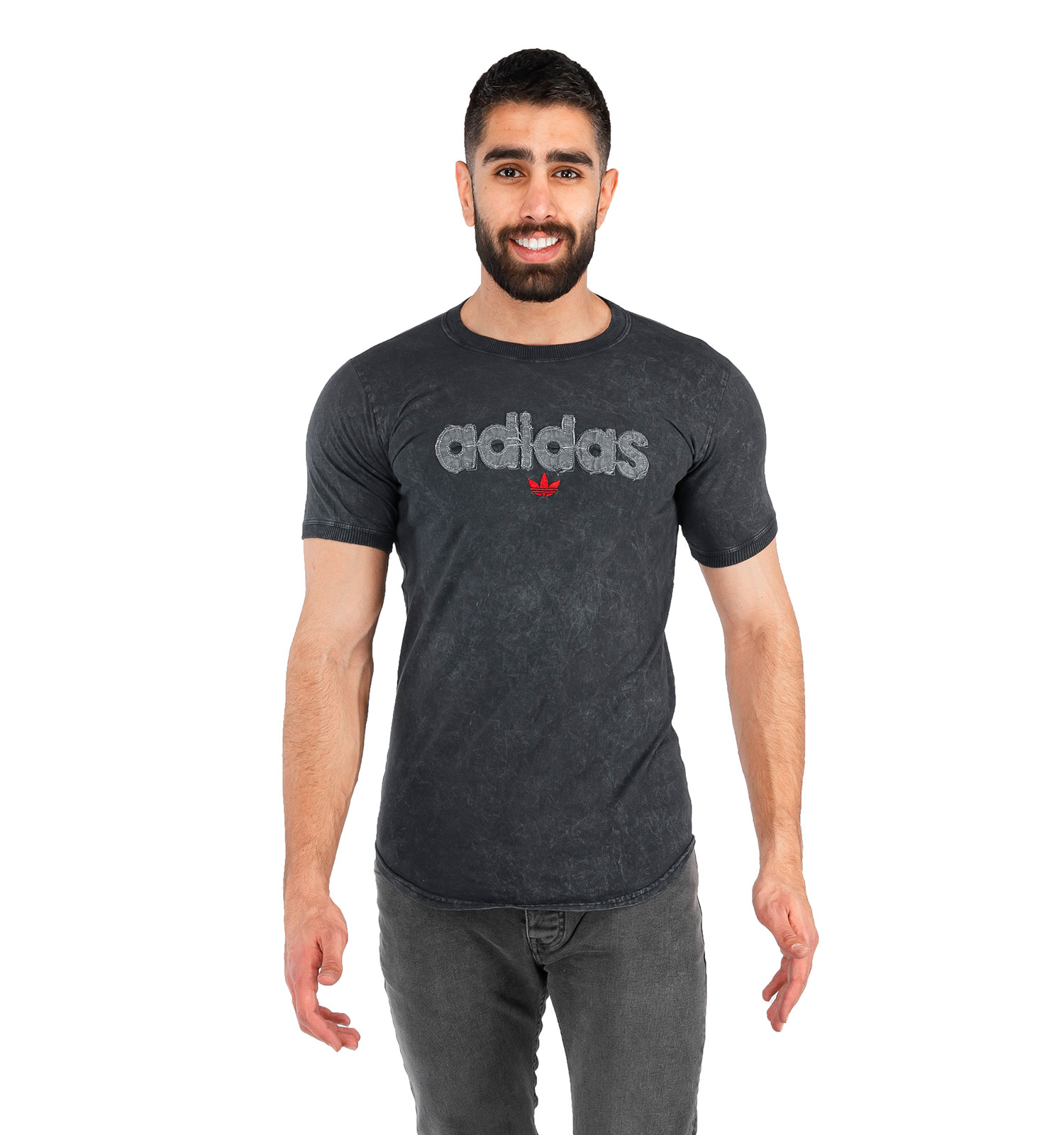 تیشرت Adidas یقه گرد مردانه مدل 43002