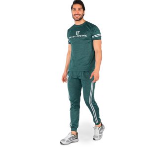 ست تیشرت شلوار مردانه آستین کوتاه ساده یقه گرد مدل 43966