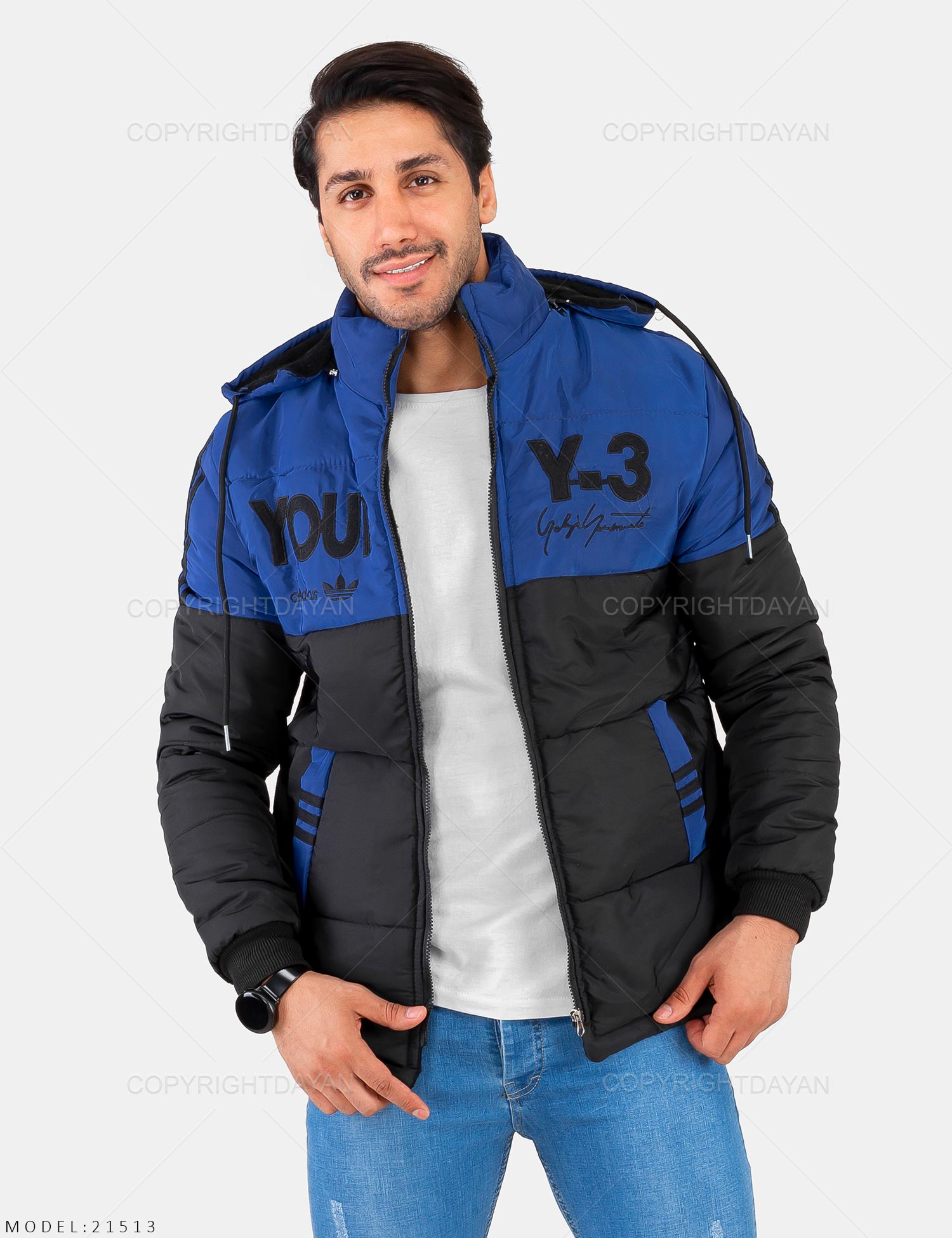 کاپشن مردانه Adidas مدل 21513