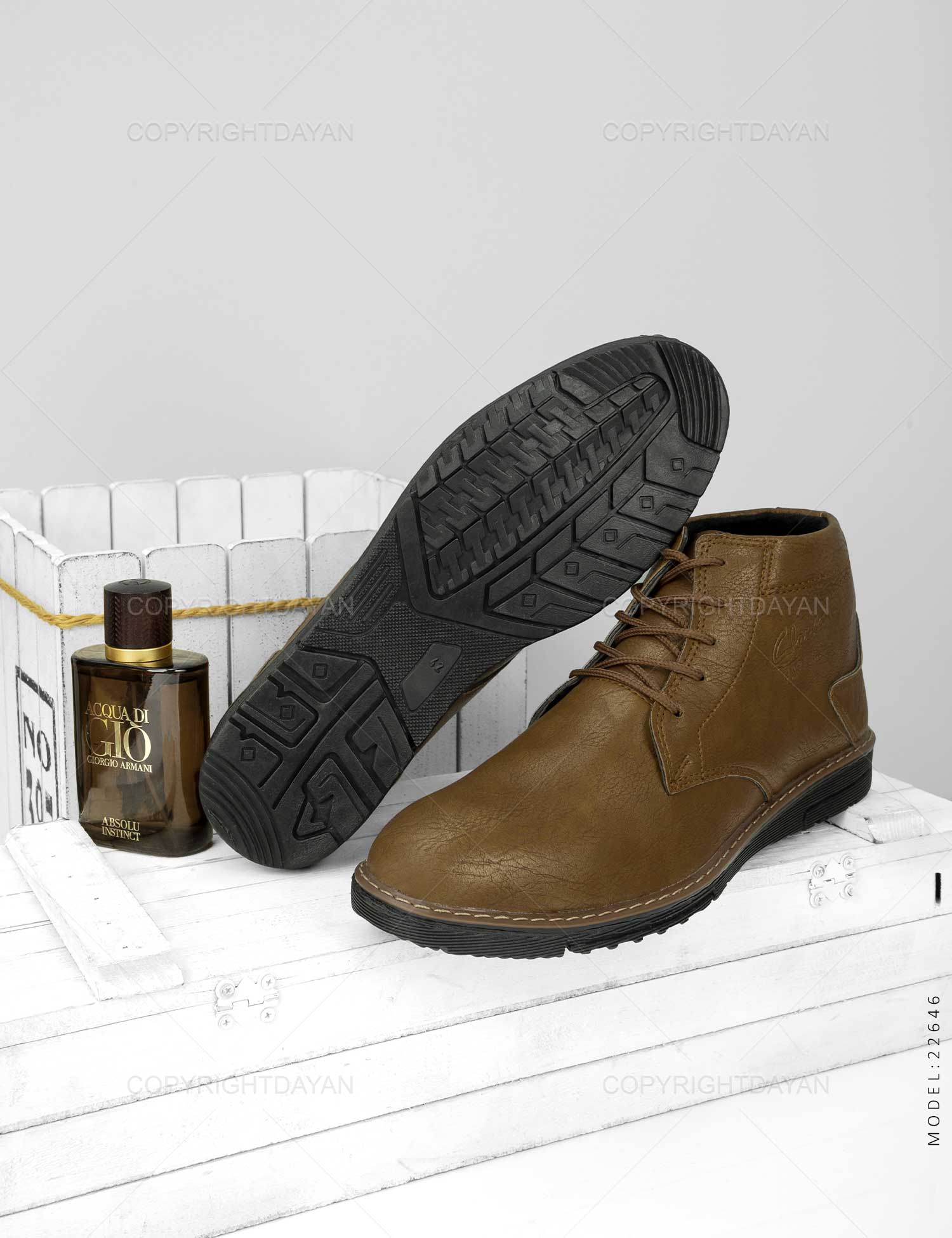 نیم بوت مردانه Clarks مدل 22646