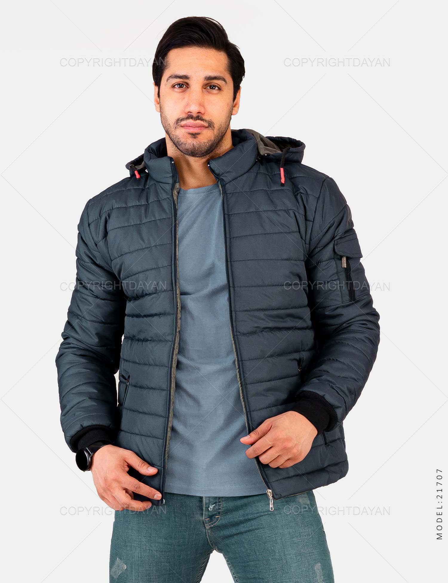 کاپشن مردانه Zima مدل 21707