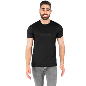 تیشرت Gucci یقه گرد مردانه مشکی ساده مدل 43751
