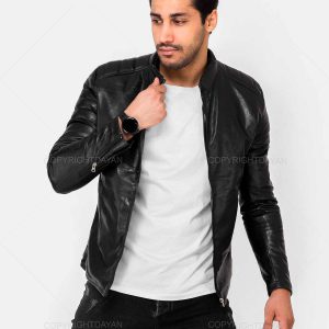 کاپشن چرمی مردانه Norton مدل 21713