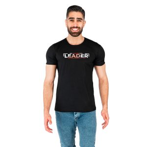 تیشرت یقه گرد مردانه مشکی ساده مدل 43801