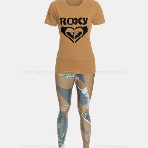 ست تیشرت شلوار زنانه Roxy مدل 12751