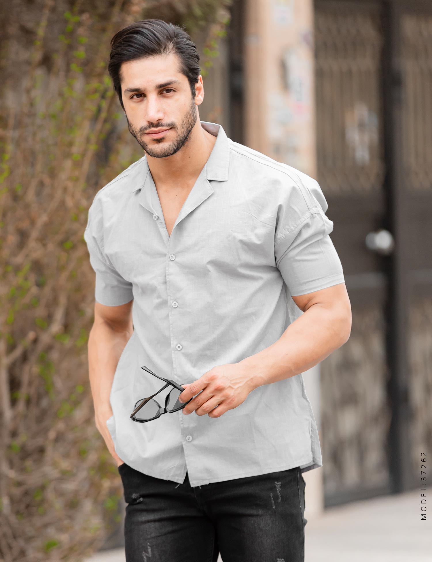 پیراهن مردانه لینن Maran مدل 37262