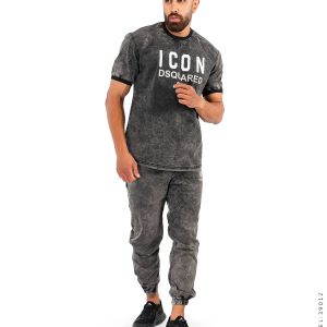 ست تیشرت شلوار اسپرت لی Icon مدل 39012