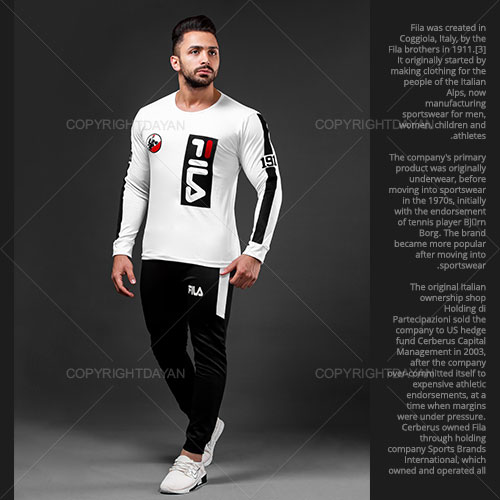 ست تیشرت شلوار مردانه Fila مدل G 1376