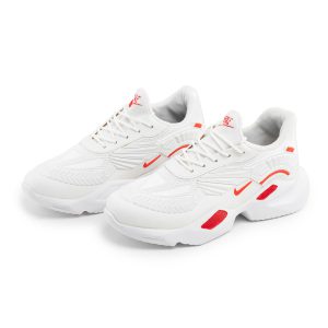 کفش ورزشی Nike مردانه سفید لژدار بندی چرم مصنوعی مدل 40067
