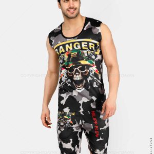 ست رکابی شلوارک مردانه Philipp Plein مدل 25254