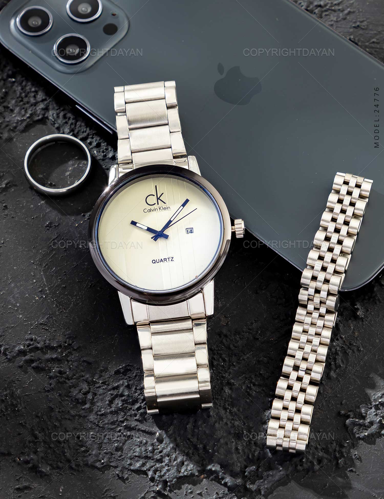 ساعت مچی عقربه ای مردانه Calvin Klein مدل 24776